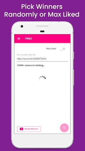 Pikkit - Random Comment Picker For YouTube screenshot 2