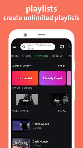 Volk Player - Free MP3 Music & Video Player screenshot 3