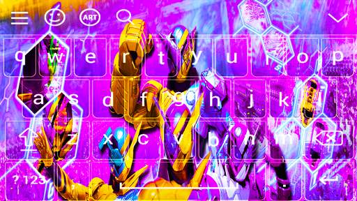 Kamen Rider Build keyboard screenshot 4