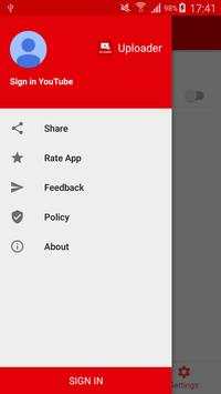 Video Uploader screenshot 1