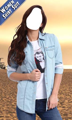 Women Shirt Photo Montage New screenshot 3