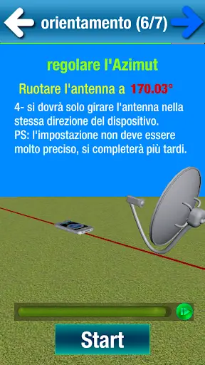 installazione di parabola screenshot 5