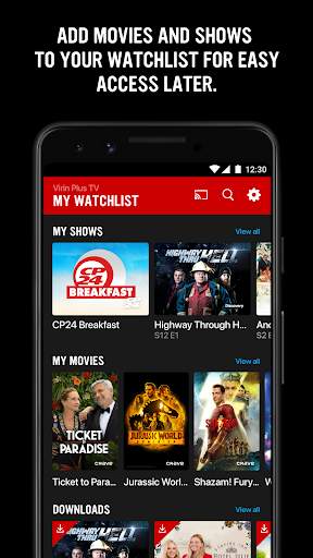 Virgin Plus TV screenshot 5