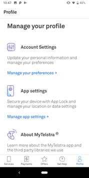 My Telstra screenshot 3