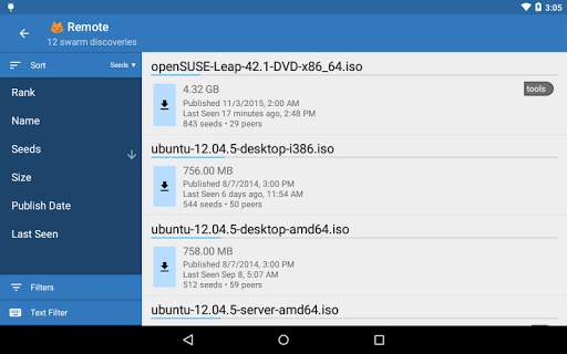 Vuze Remote screenshot 15