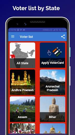 Voter List by State 2020 1 تصوير الشاشة