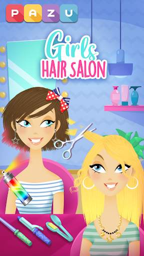 Girls Hair Salon - Hairstyle makeover kids games screenshot 1