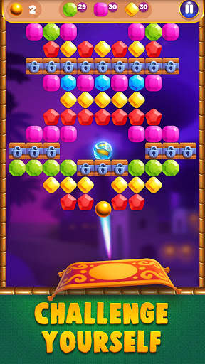 Gems Ball Crush: Arkanoid Game screenshot 2