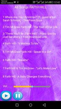 FAITH HILL SONGS screenshot 2