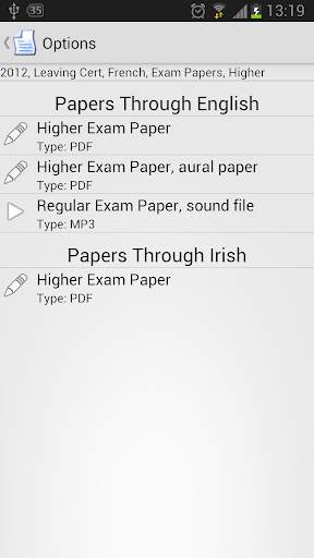 Leaving Cert Past Papers screenshot 4