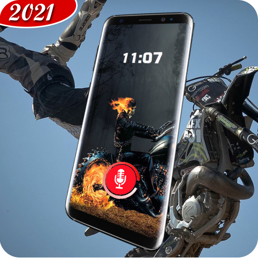 Voice Lock Screen Rider: Unlock Screen By Voice icon