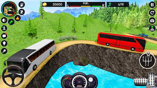 Mountain Road Bus Driving Game screenshot 4