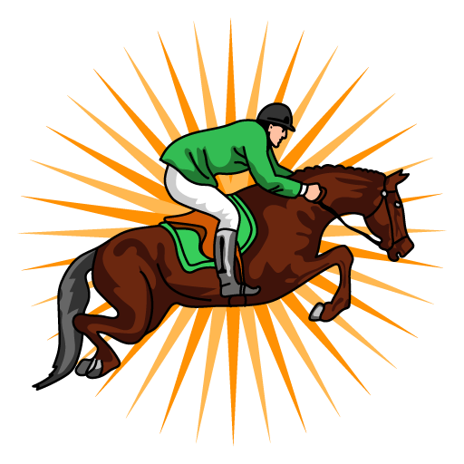 Lucky Jockey horse racing icon