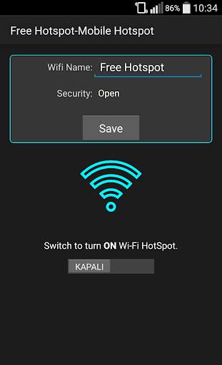 Free Hotspot-Mobile Hotspot screenshot 1