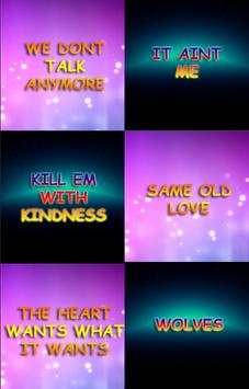 Selena Gomez Piano Tiles screenshot 1