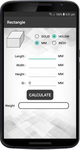 Metal Weight Calculator скриншот 4