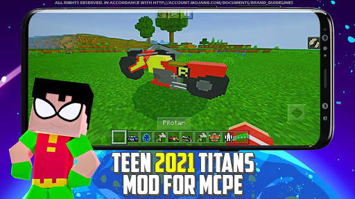 3D Skins Teen Titans For Mcpe screenshot 5