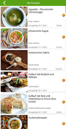 Reisrezepte screenshot 3