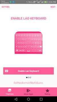 Lao Keyboard Emoji - Easy Lao Typing App 1 تصوير الشاشة