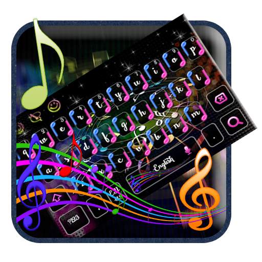 Music Notes Keyboard CML 10001003