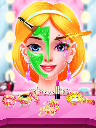 Real Princess Makeup Salon Games For Girls screenshot 1