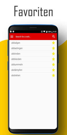 Deutsche Konjugation screenshot 6