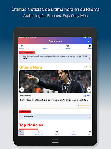 Spark News Lite: Breaking News screenshot 4