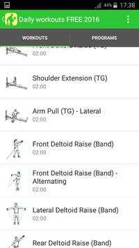 Daily workouts FREE 2016 screenshot 4