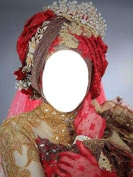 Indonesian Desinger Hijab Wedding Dress Frames screenshot 2