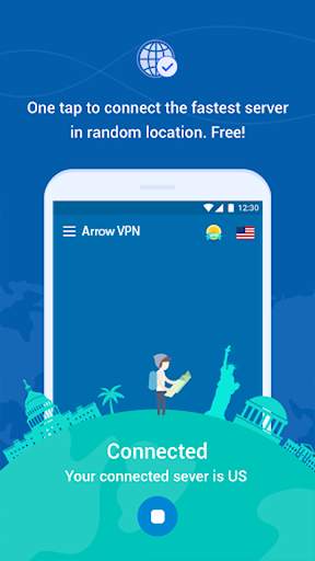 ArrowVPN - Free Unlimited Proxy,Best & Fast Shield screenshot 1