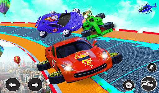 Flying Formula Car Race Game screenshot 6