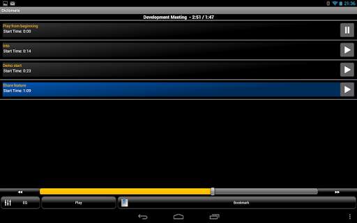 Dictomate -  MP3OGG Voice Recorder - Free screenshot 10