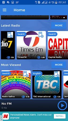 Sikiliza -  Tanzania Radios FM AM Live screenshot 4