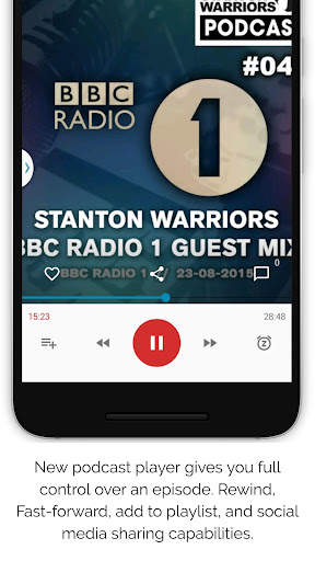 Podomatic Podcast & Mix Player screenshot 1