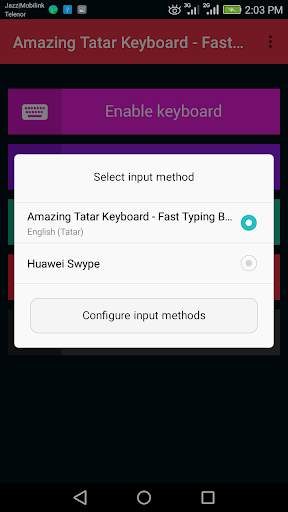 Amazing Tatar Keyboard - Fast Typing Board screenshot 3