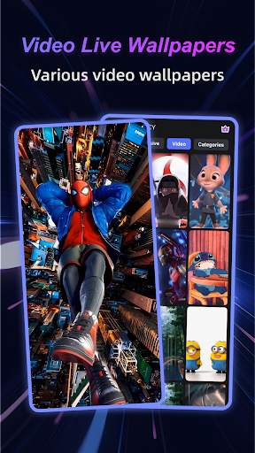 WallFancy-live wallpaper&theme screenshot 3