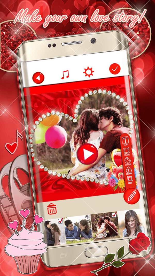 Love Video Maker with Song screenshot 2