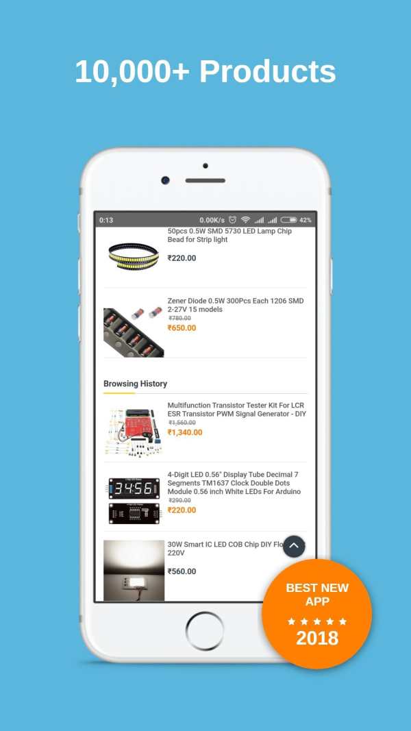 eSolaronics - App Store for DIY Electronic Parts screenshot 3