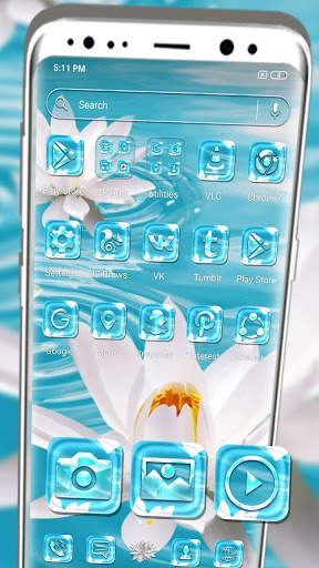 White Lotus Launcher Theme screenshot 4