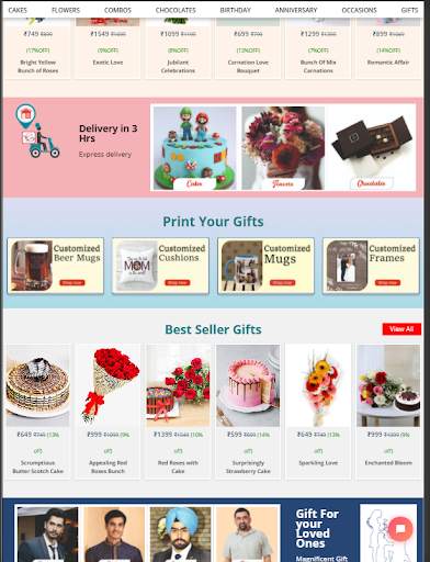 Lake Of Cakes-Order Cakes, Flowers & Gifts Online скриншот 7