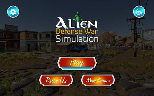 Green Alien  3D War Simulator screenshot 5