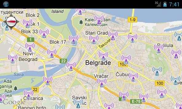 Hotspotting - Free WiFi Map screenshot 8