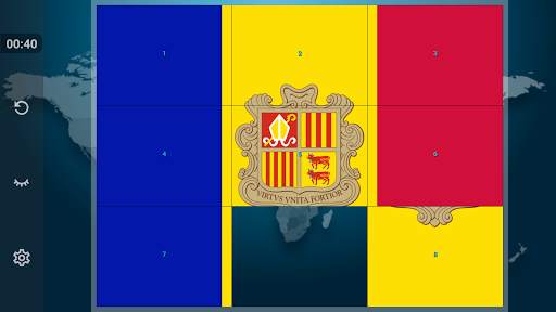 Puzzle - National Flag Games screenshot 4