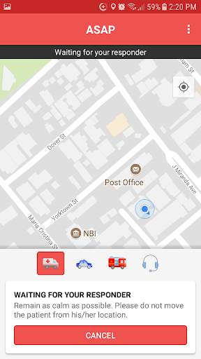 Naga First Responder App screenshot 1