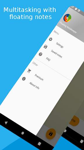 Floating Notekeeper 1 تصوير الشاشة