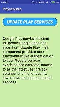 Play services and error(update) screenshot 2