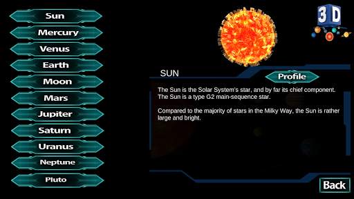 Solar System 3D : Space View Planets screenshot 1