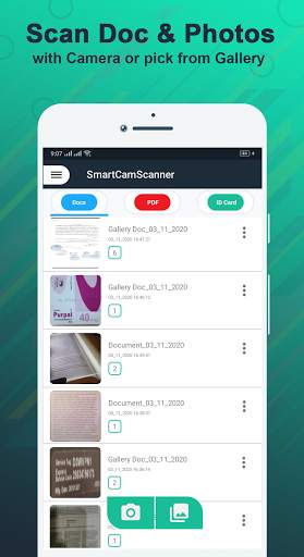 eScanner - CamScanner to PDF Documents screenshot 2