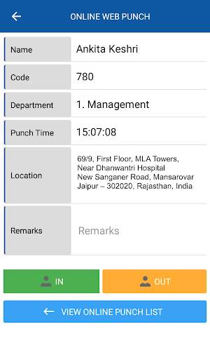 Timelabs Employee Self Service скриншот 7