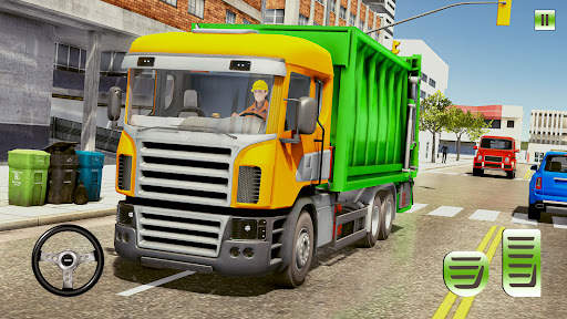Flying Garbage Robot Transport screenshot 4